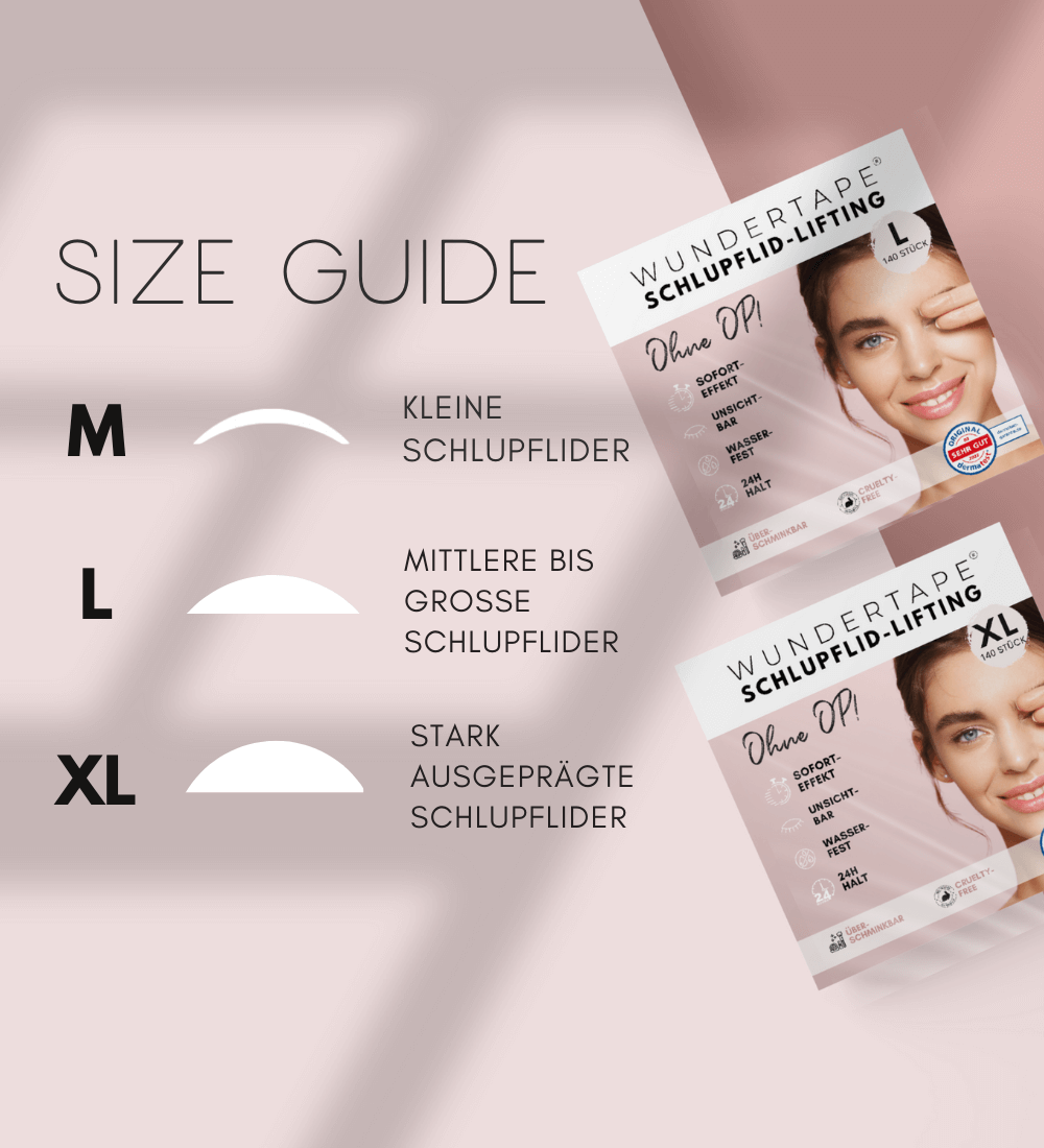 WUNDERTAPE (Probepackung) Schlupflider Stripes "M+L+XL" - Wundertape