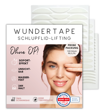 WUNDERTAPE (Probepackung) Schlupflider Stripes "M+L+XL"